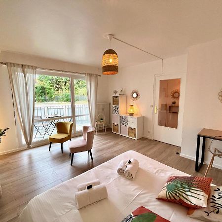 Nihal, Studio Proche Zenith Avec Parking Et Balcon 캉 외부 사진